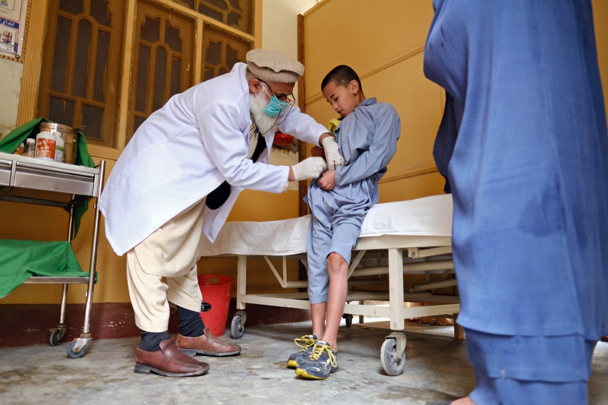 Community health and welfare work in Pakistan